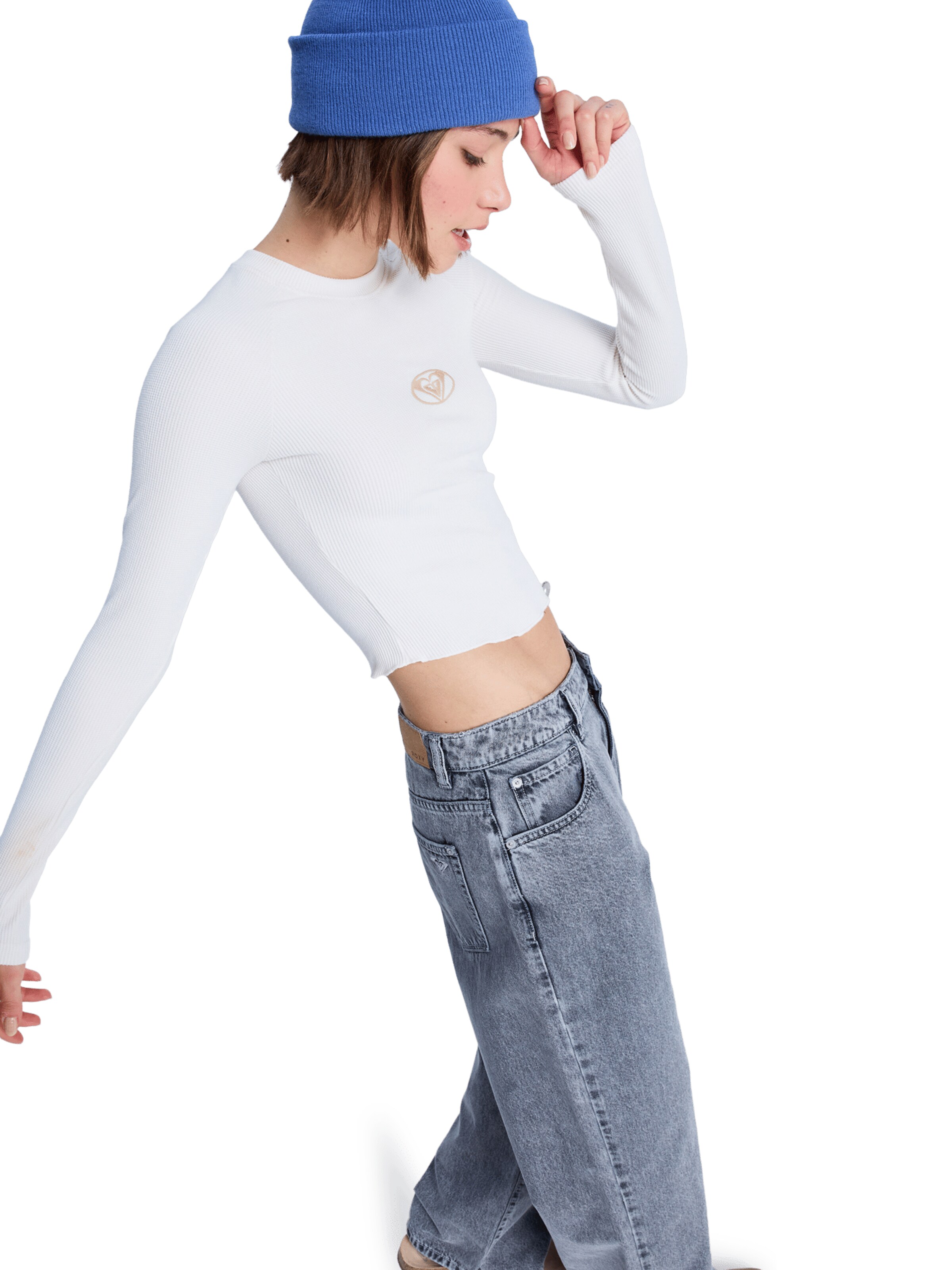 ROXY Shirt 'Basecamp' in Weiß