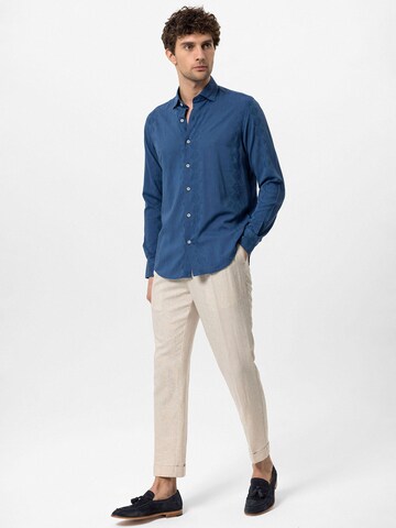 Antioch Regular fit Button Up Shirt in Blue