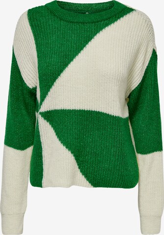 ONLY Sweater 'CAYA' in Green: front