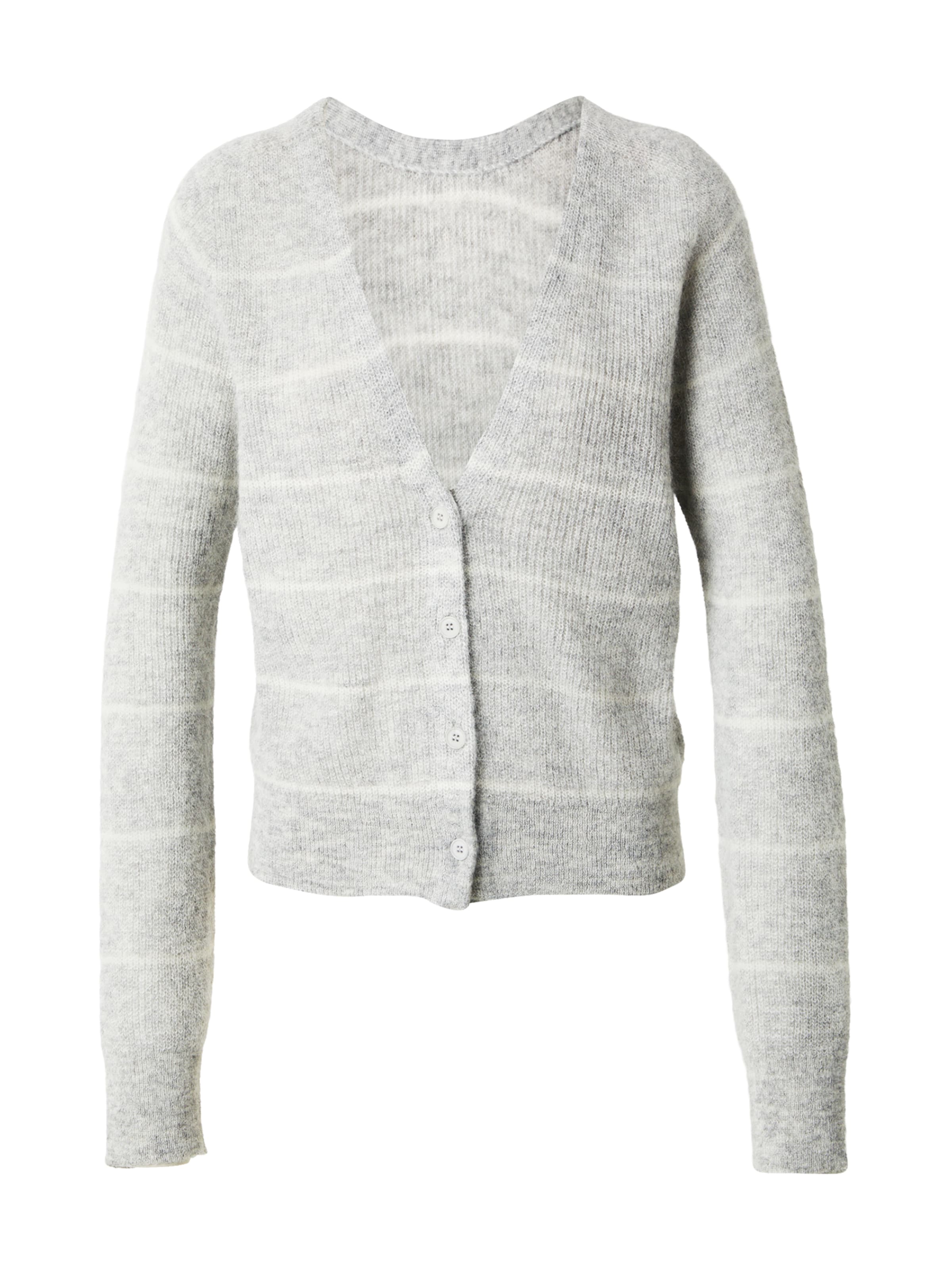 DRYKORN Strickjacke 'GERTIJA 10' in Grau: Vorderseite