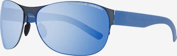 Lunettes de soleil 'Porsche Design Sunglasses P8581 C 64' Porsche Design en bleu : devant