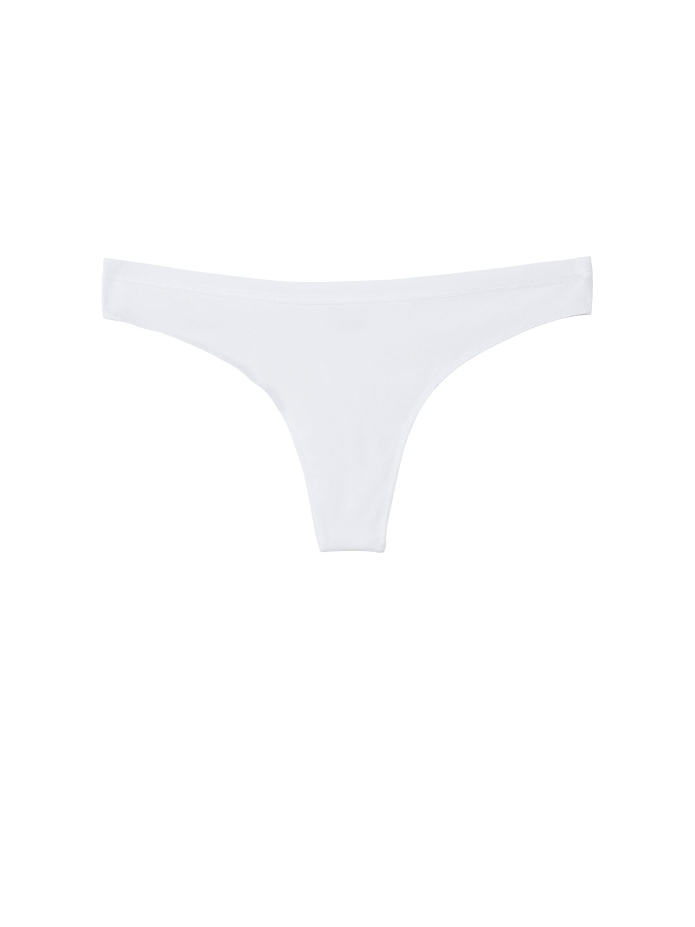 Tezenis Thong in White: front