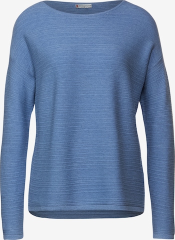 STREET ONE Pullover in Blau: predná strana