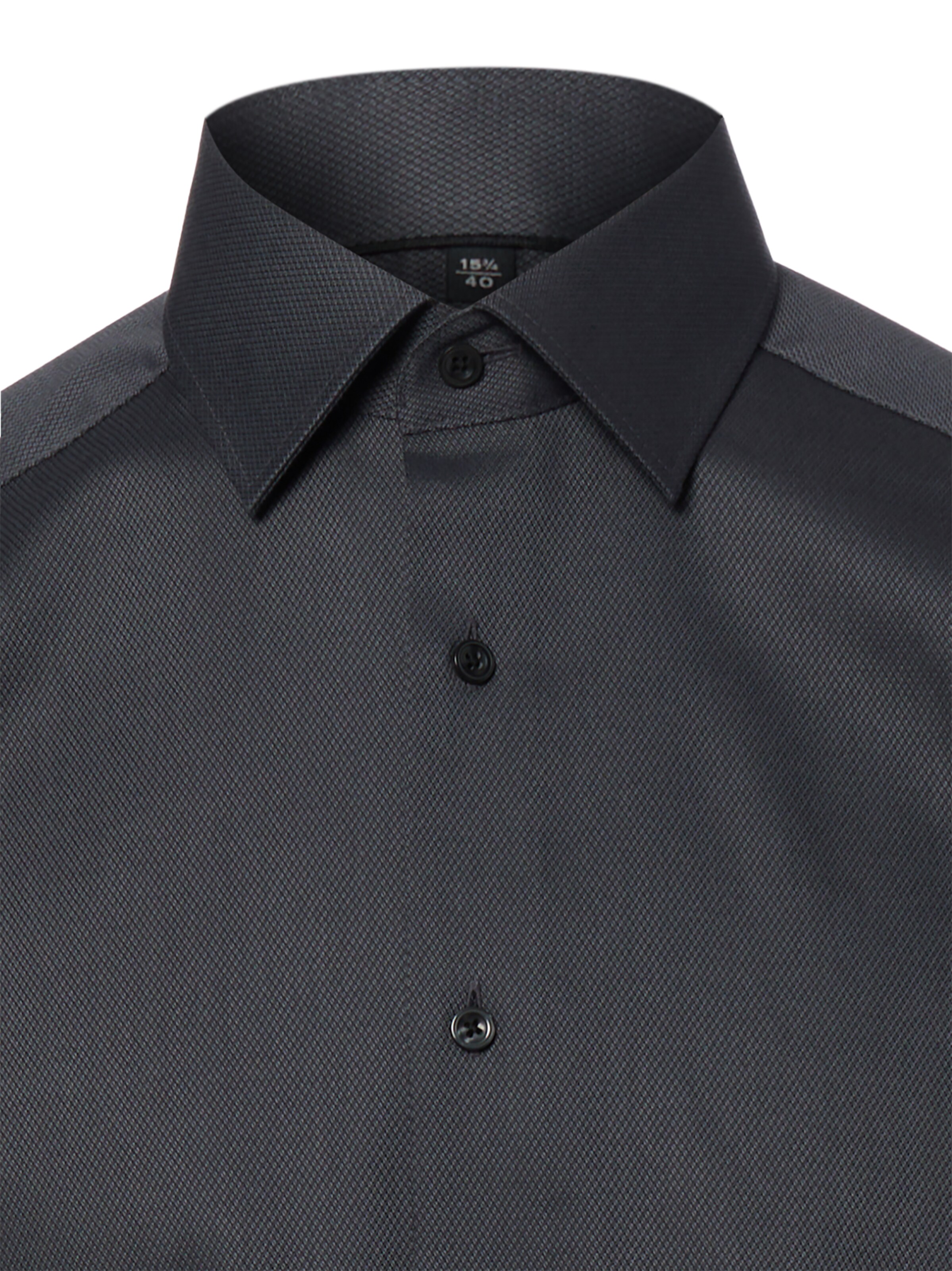 Finshley & Harding Regular fit Business shirt in Black