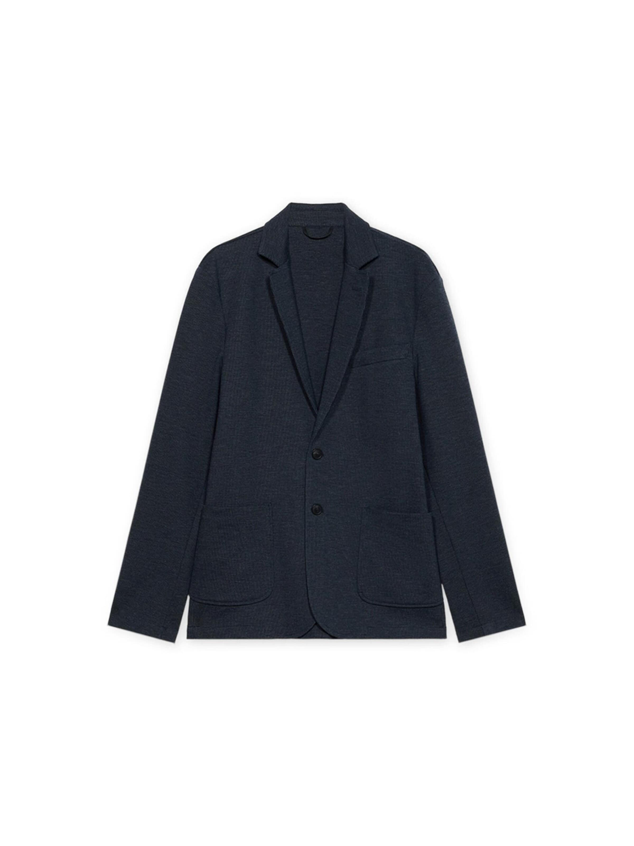 Coupe regular Veste de costume Trussardi en bleu : devant