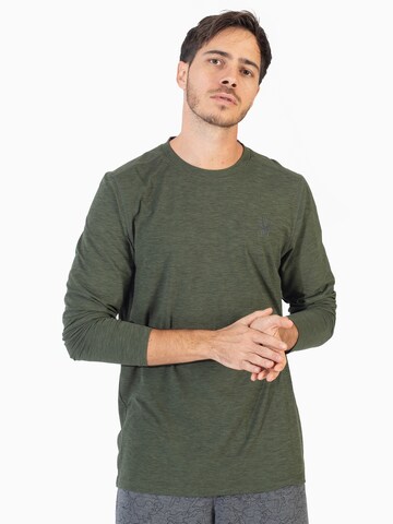 Tricou funcțional de la Spyder pe verde