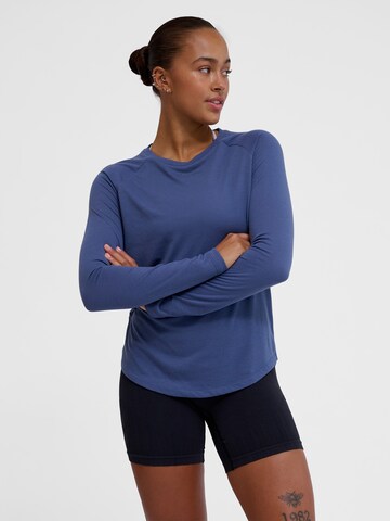 Hummel Funktionsshirt 'Vanja' in Blau: Vorderseite