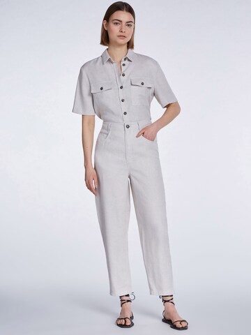 Regular Pantalon SET en gris