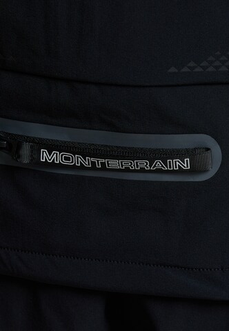 MONTERRAIN Trainingsjack in Zwart