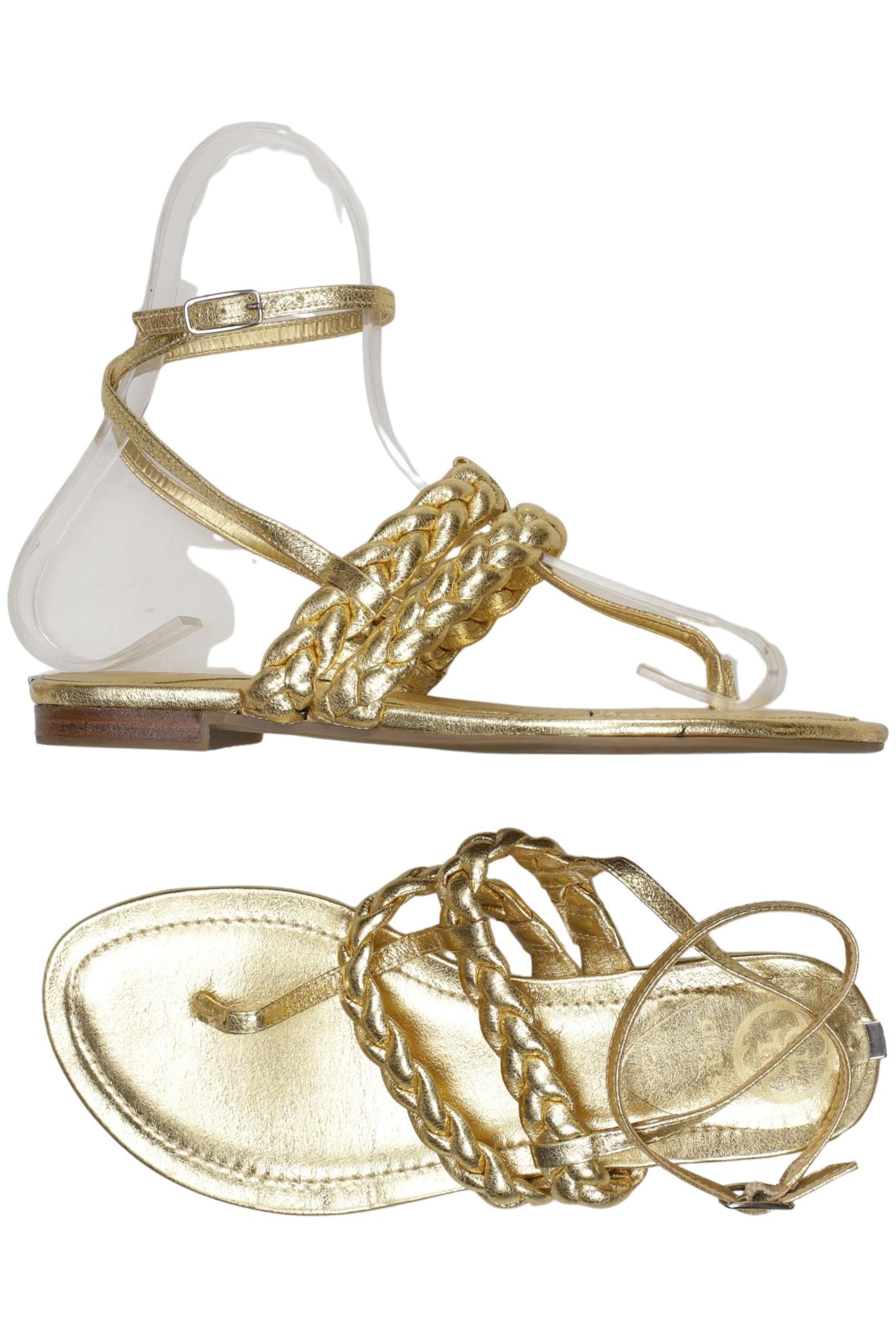 GUESS Sandalen 38 in Gold: Vorderseite