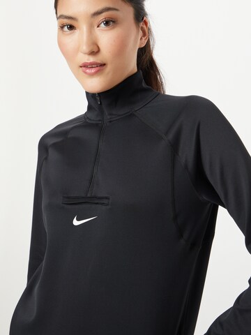 NIKE Funktionsbluse 'Element' i sort