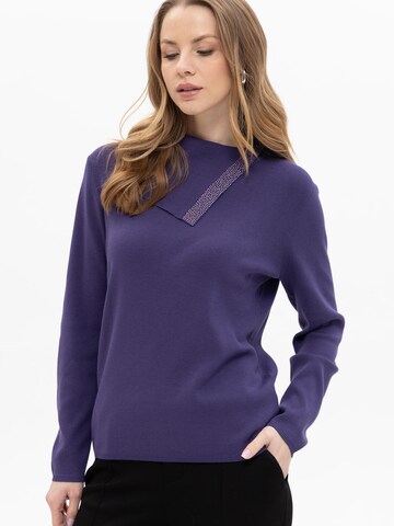 Passioni Sweater in Purple: front