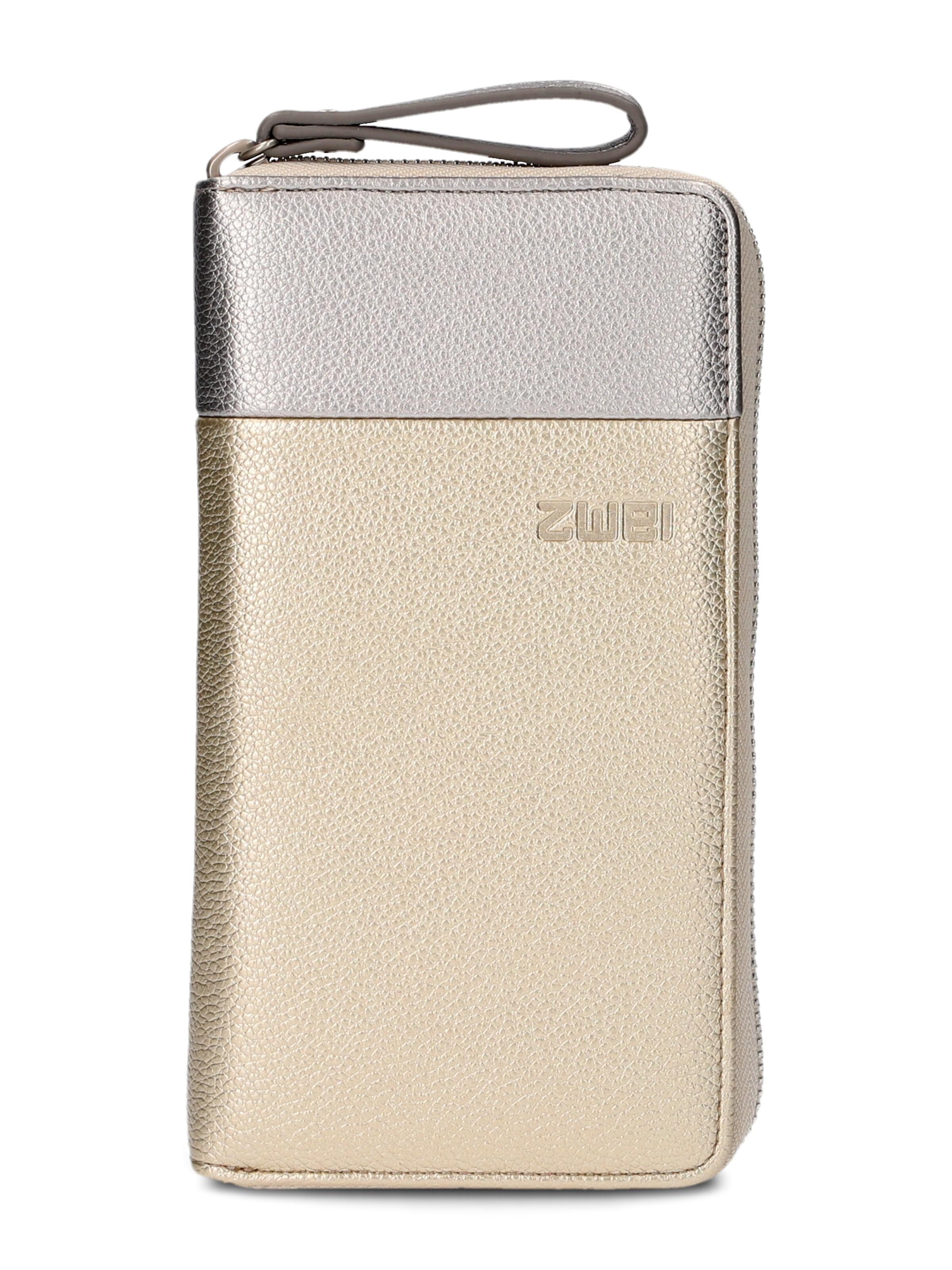 ZWEI Wallet 'EVA EV2' in Gold
