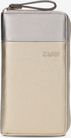 ZWEI Wallet 'EVA EV2' in Gold: front