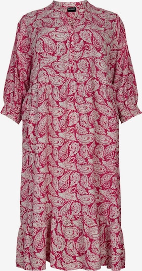 GOZZIP Blusenkleid 'Victoria' in grau / pink, Produktansicht