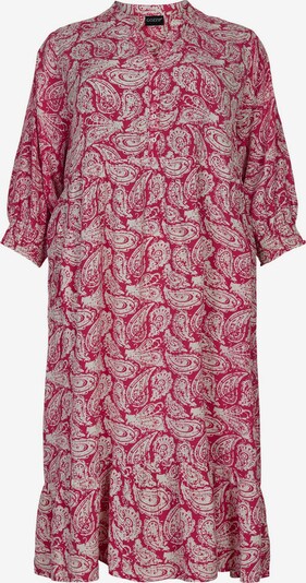 GOZZIP Blusenkleid 'Victoria' in grau / pink, Produktansicht