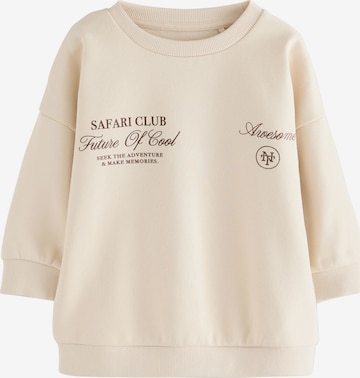 Next Sweatshirt in Beige: front