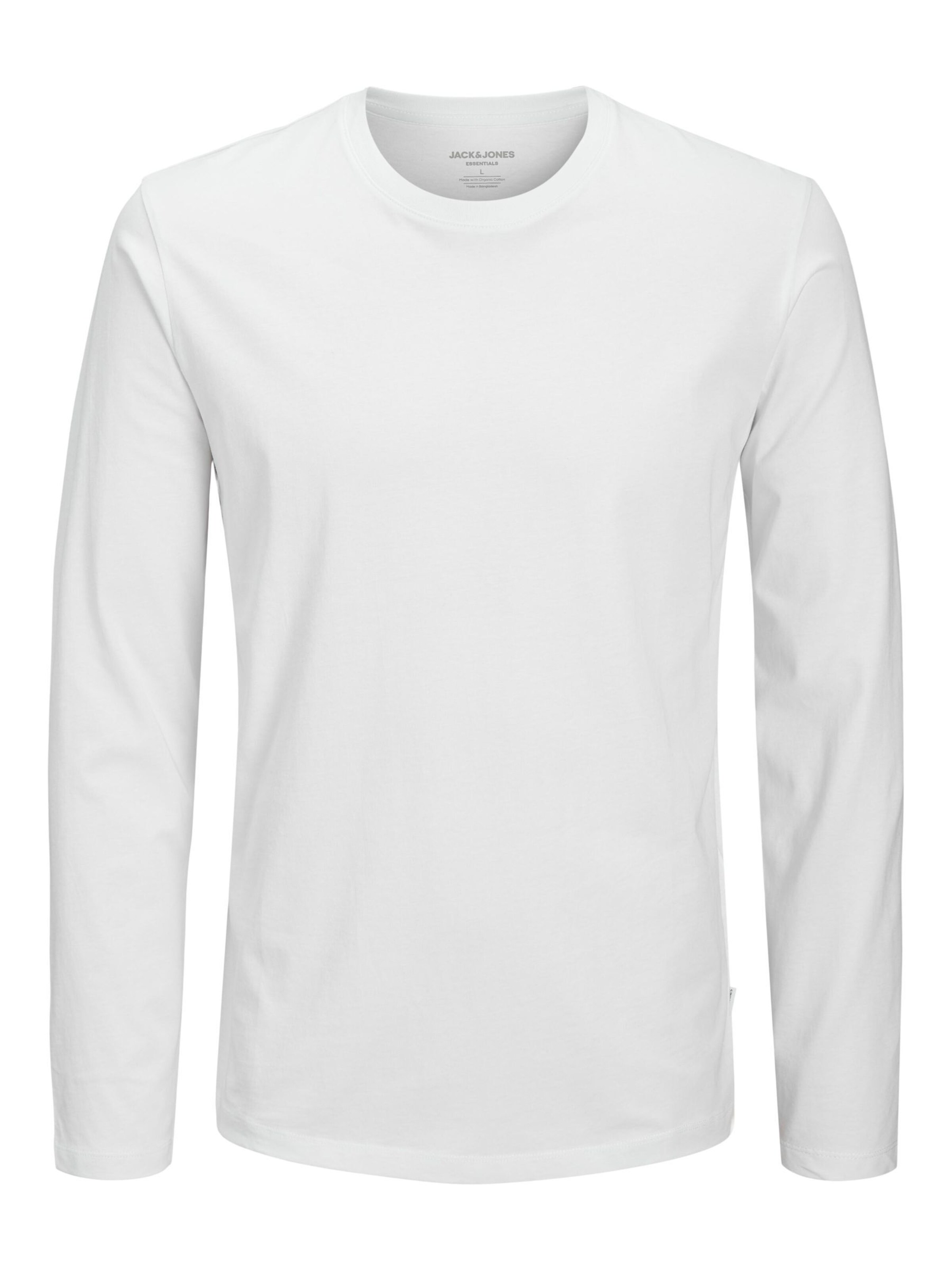 JACK & JONES Футболка в Белый: спереди