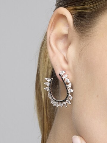 Luxenter Ohrringe 'SIDYA'‌‌‌‌‌‌ in Schwarz