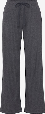 LASCANA Pajama pants in Grey: front