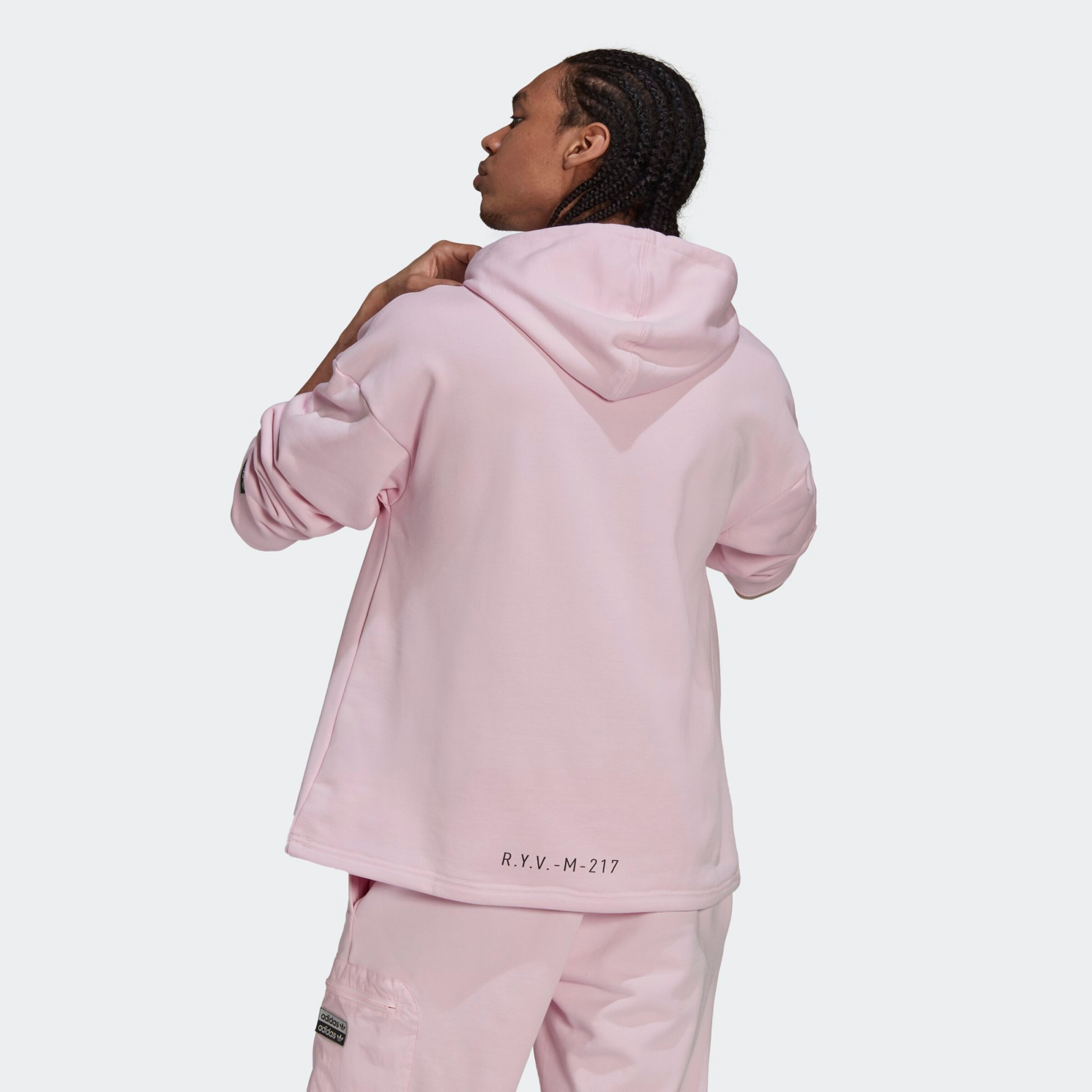 Männer Sweat ADIDAS ORIGINALS Sweatshirt in Pink - AV09049