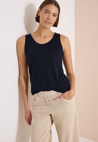CECIL Top in Blau: Vorderseite