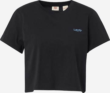 LEVI'S ® Särk 'GR Cropped Jordie Tee', värv must: eest vaates