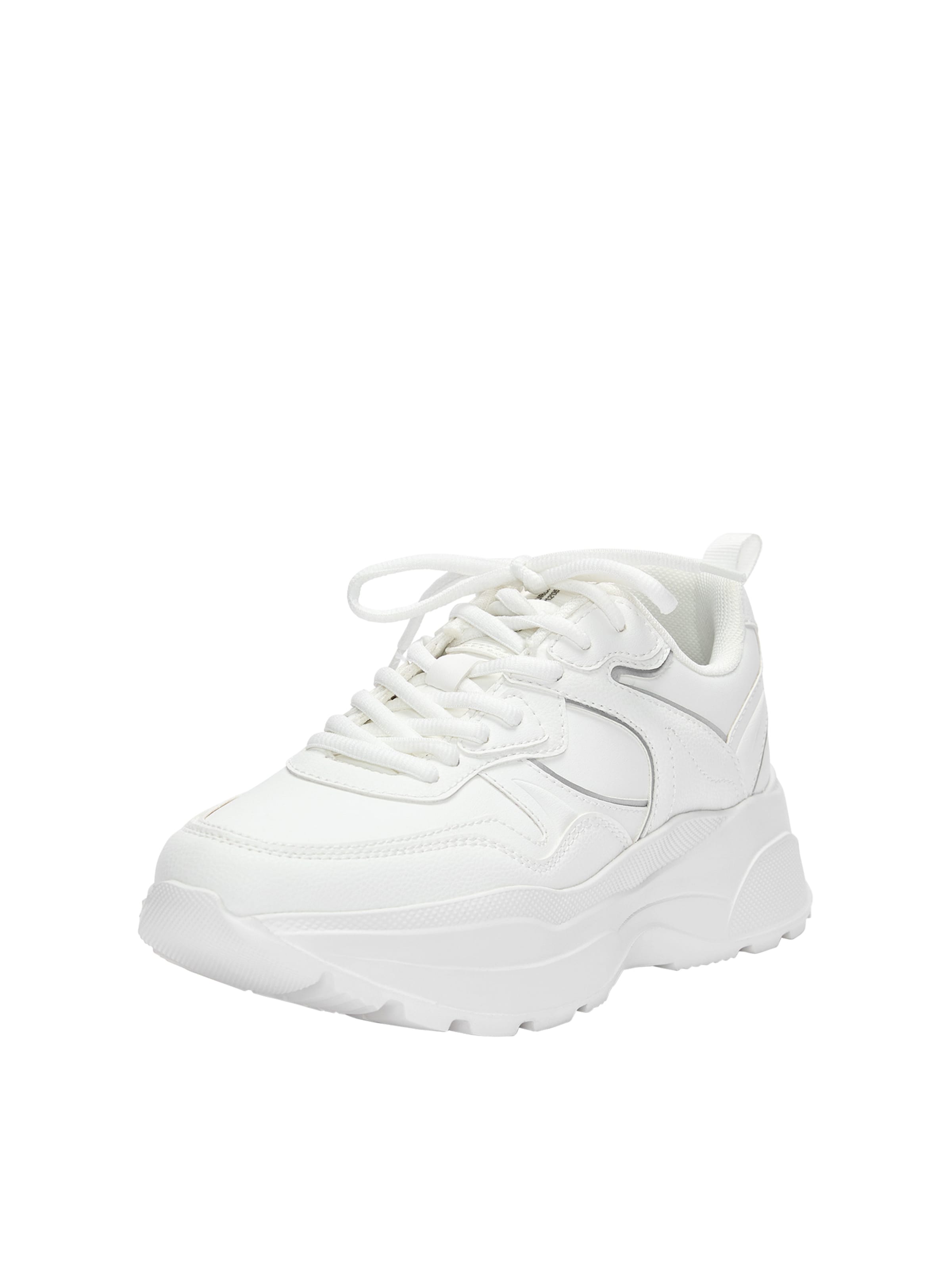 Pull&Bear Sneaker low i hvid: forside