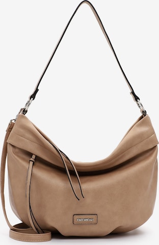 Emily & Noah Schoudertas in Beige: voorkant
