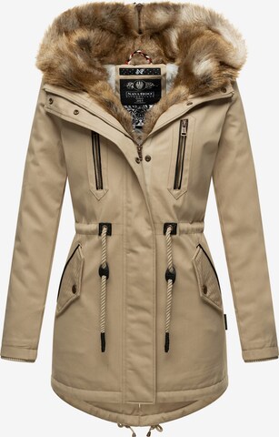 NAVAHOO Winterjacke 'Diamond' in Beige: predná strana