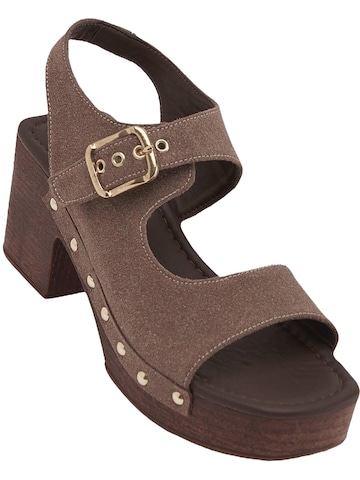 Limoya - Sandalias 'Cleo' en marrón: frente