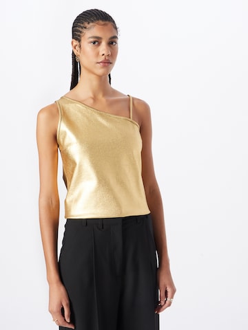 DRYKORN Top 'NISHA' in Gold: front