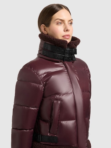 khujo - Chaqueta de invierno 'Nessie3' en rojo