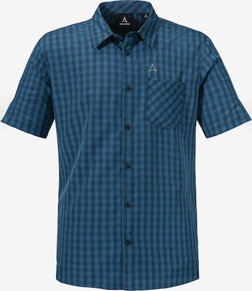 Schöffel Regular Fit Funktionshemd 'Dalfoss' in Blau: Vorderseite