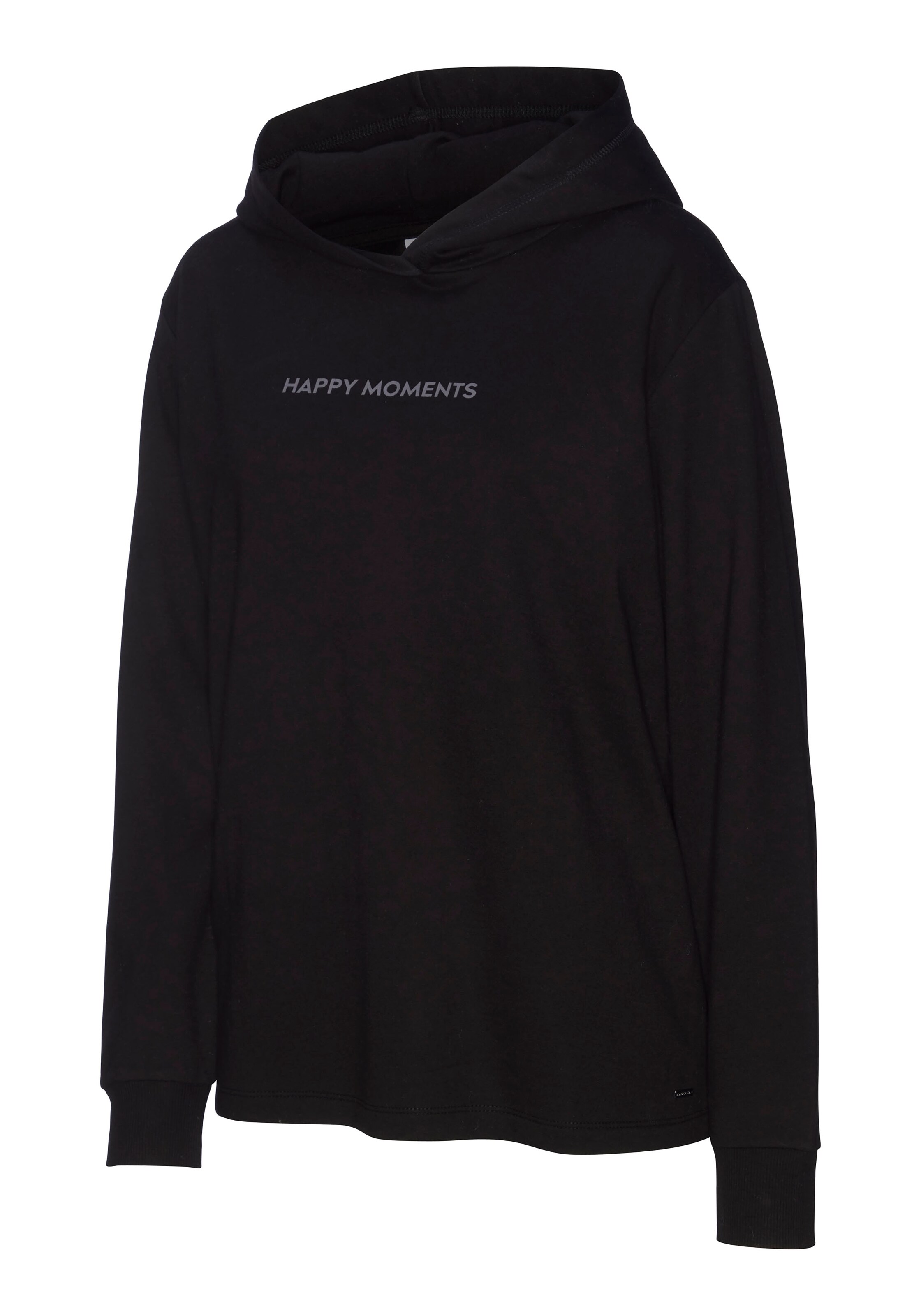 LASCANA Sweatshirt in Black