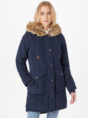 Eight2Nine Winterparka in Blauw: voorkant