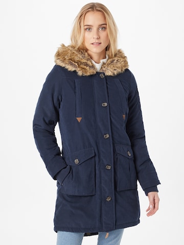 Eight2Nine Winter Parka in Blue: front
