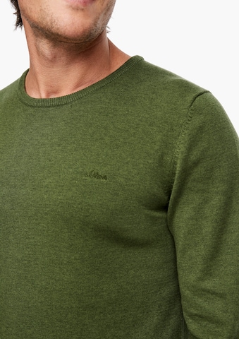 Pull-over s.Oliver en vert