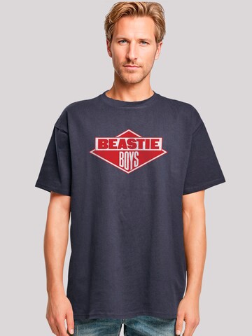 F4NT4STIC Shirt 'The Beastie Boys' in Blue: front