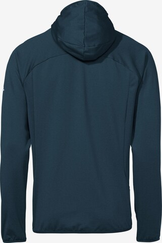 VAUDE Athletic Fleece Jacket 'Tekoa II' in Blue