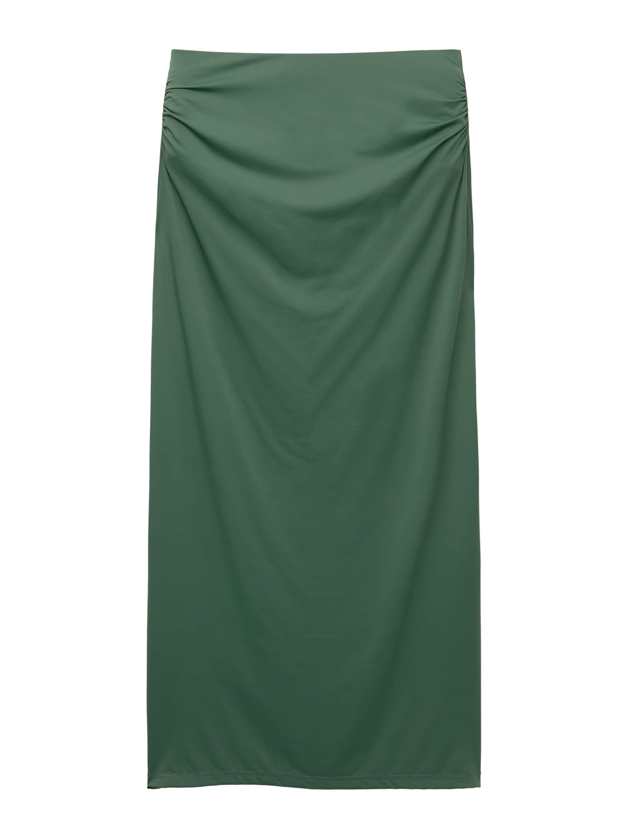 Pull&Bear Rok in Groen: voorkant