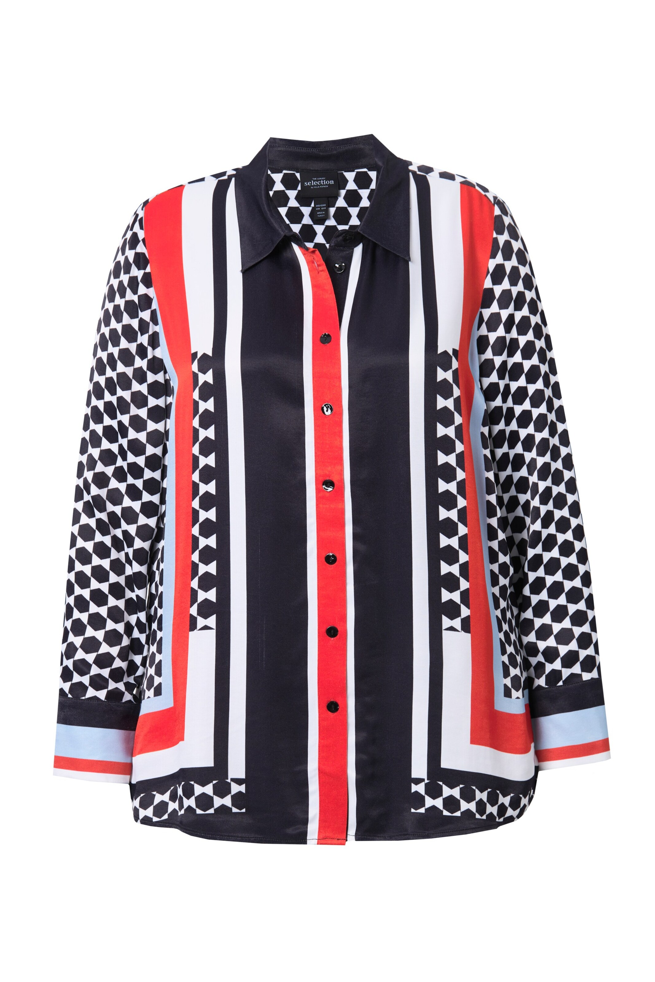 Ulla Popken Blouse in Wit: voorkant