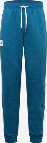 Regular Pantalon de sport UNDER ARMOUR en bleu : devant