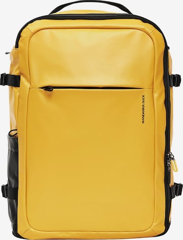 Zaino di MANDARINA DUCK in giallo: frontale