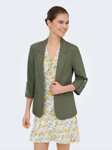 Blazer 'ONLGOA' ONLY en vert : devant