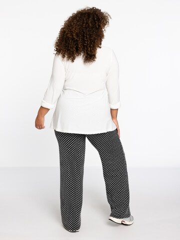 YOEK Wide leg Broek in Zwart