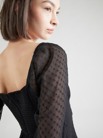 HOLLISTER Obleka 'SWEETHEART' | črna barva