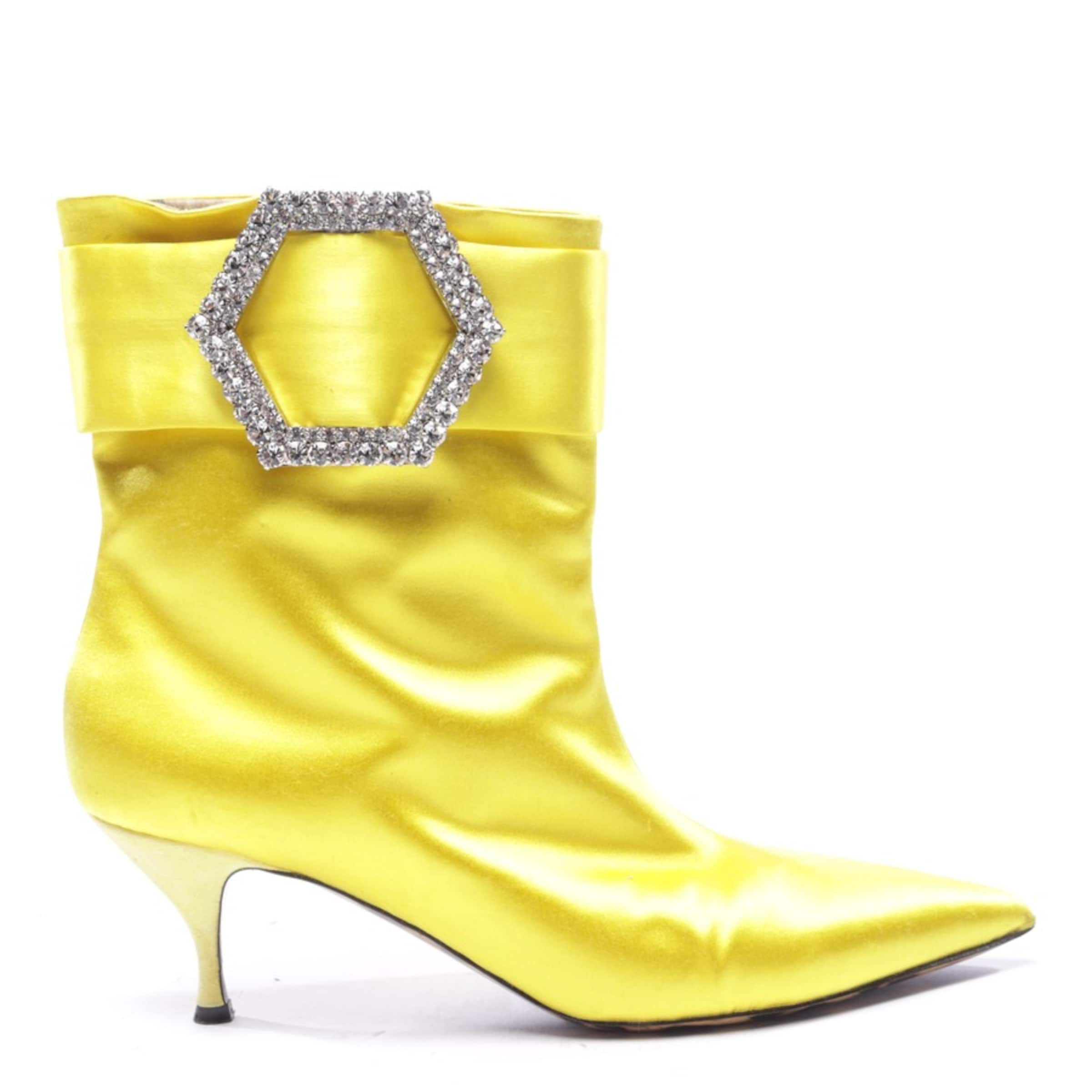 Philipp Plein Dress Boots in 39 in Yellow