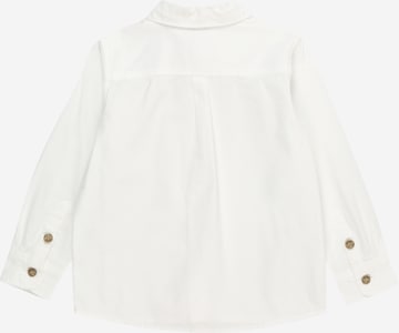 PETIT BATEAU Regular fit Button Up Shirt in White