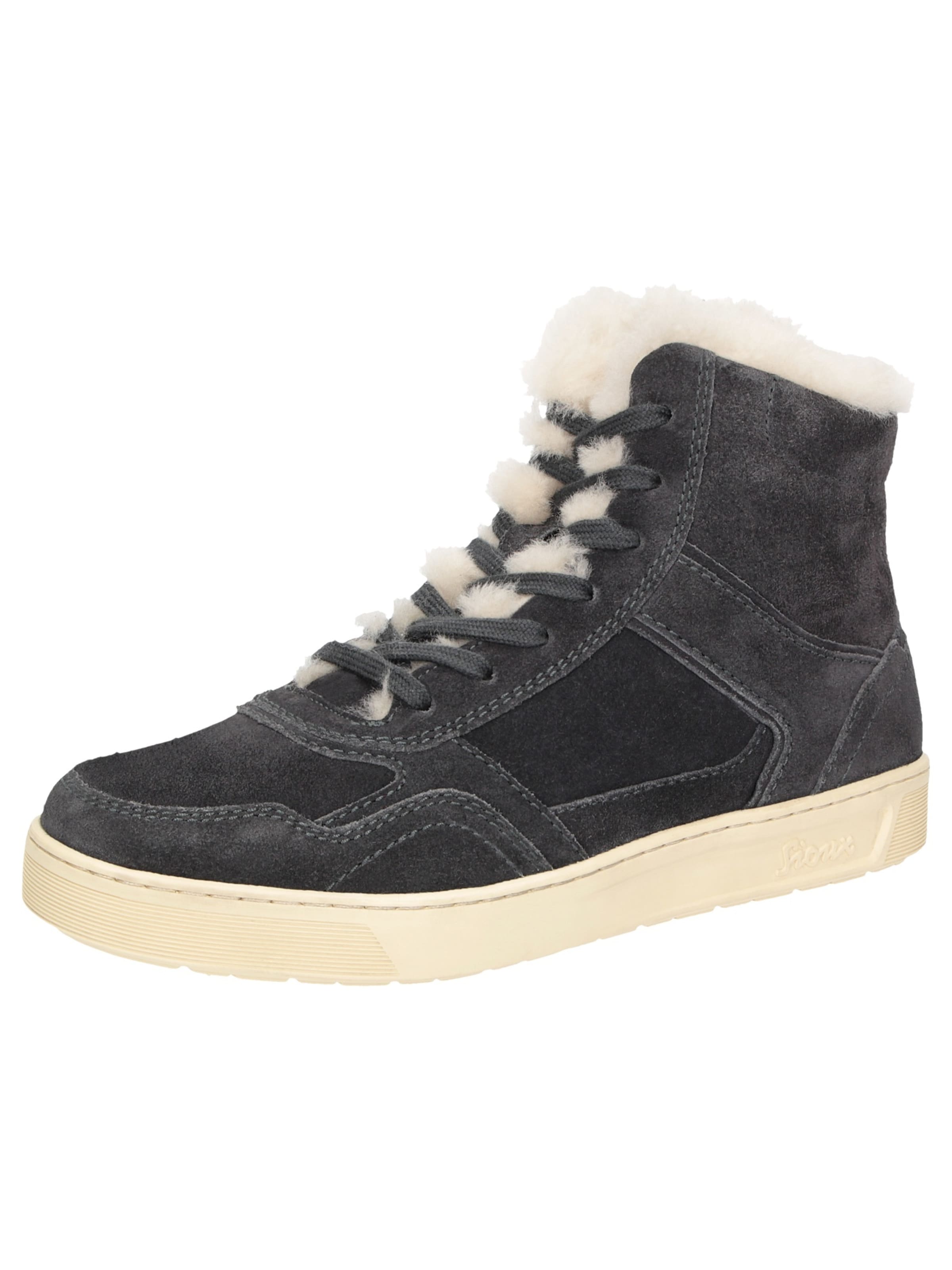 Bottines à lacets ' Maites 006-LF ' SIOUX en gris : devant